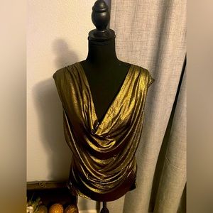 Toto Collection cowl neck top